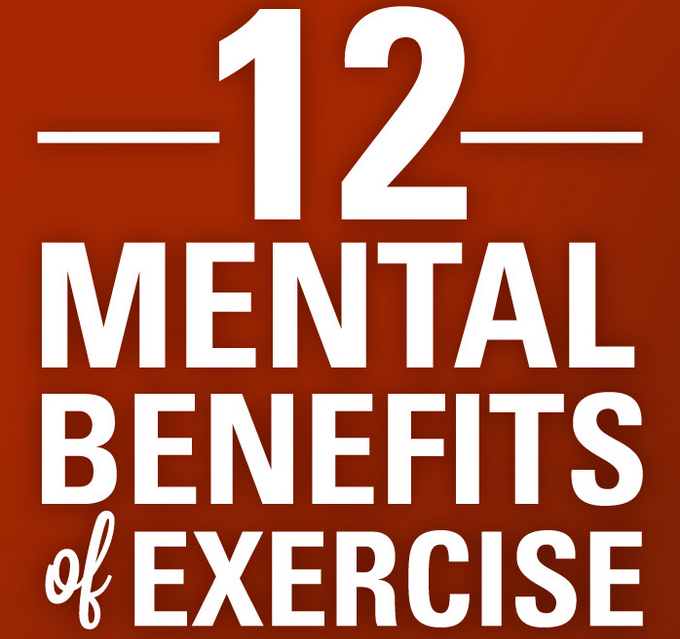 Mental Benefits of Exercise Infographic
